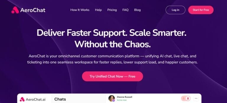 AeroChat – Smart AI Chat Assistant